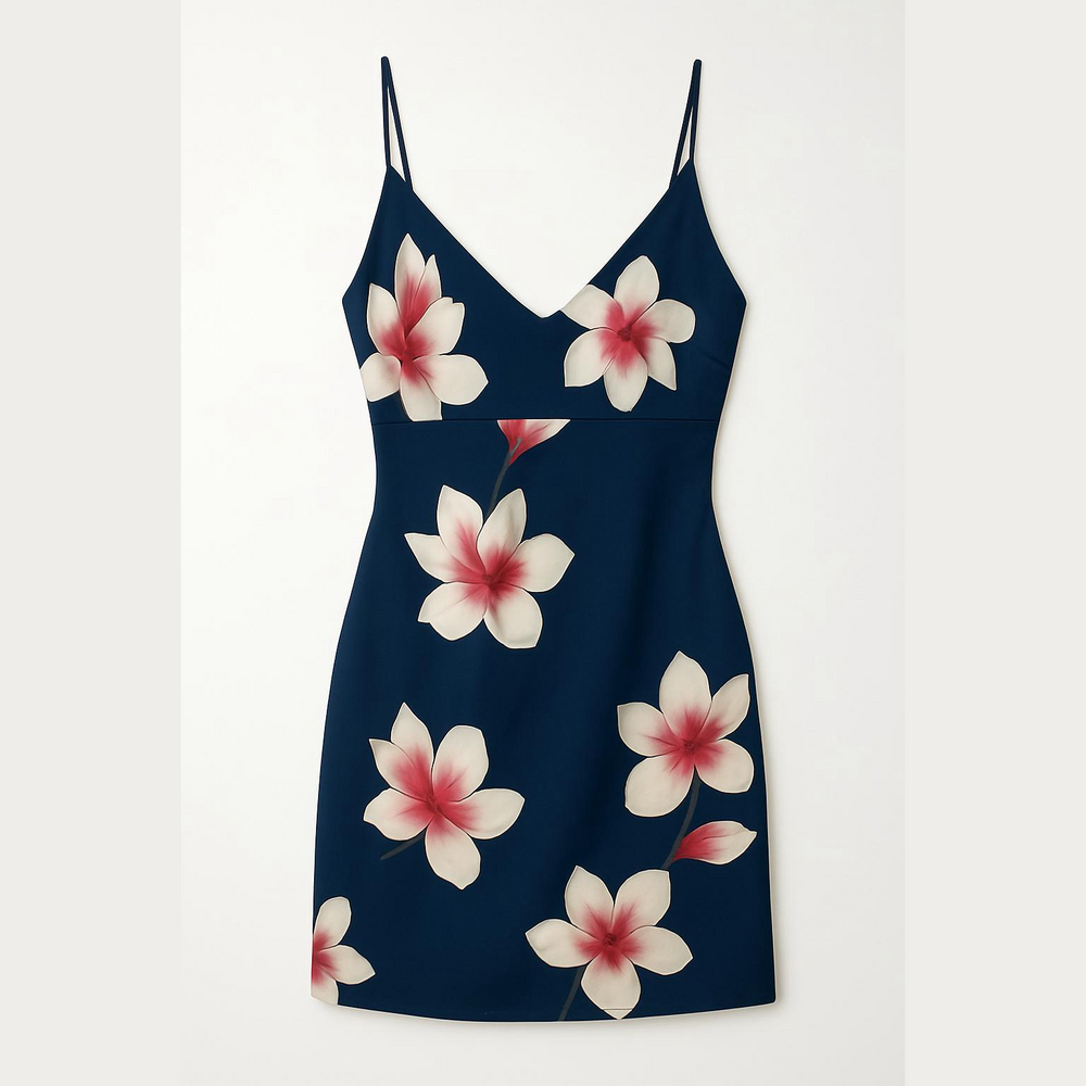 Floral Spaghetti Strap Dress